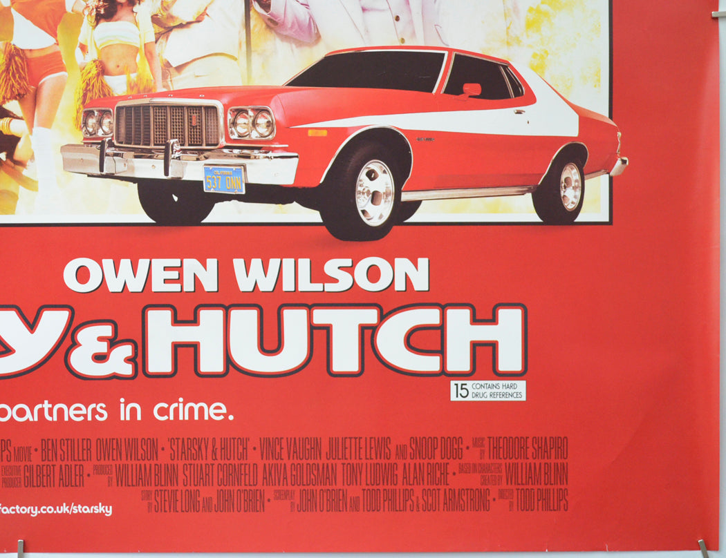 STARSKY AND HUTCH (Bottom Right) Cinema Quad Movie Poster 