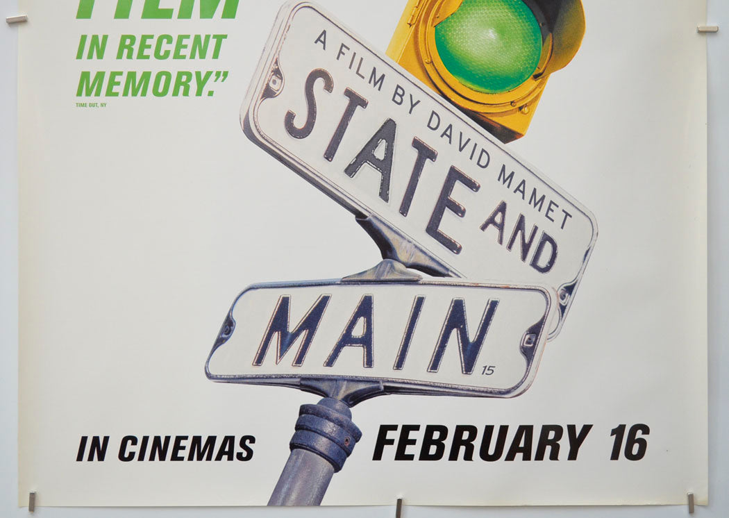 STATE AND MAIN Cinema Double Crown Movie Poster 