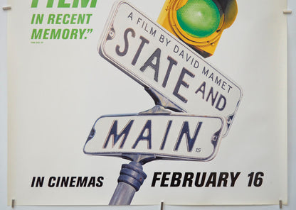 STATE AND MAIN Cinema Double Crown Movie Poster 