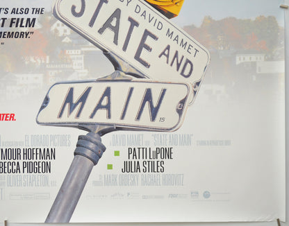 STATE AND MAIN (Bottom Right) Cinema Quad Movie Poster 