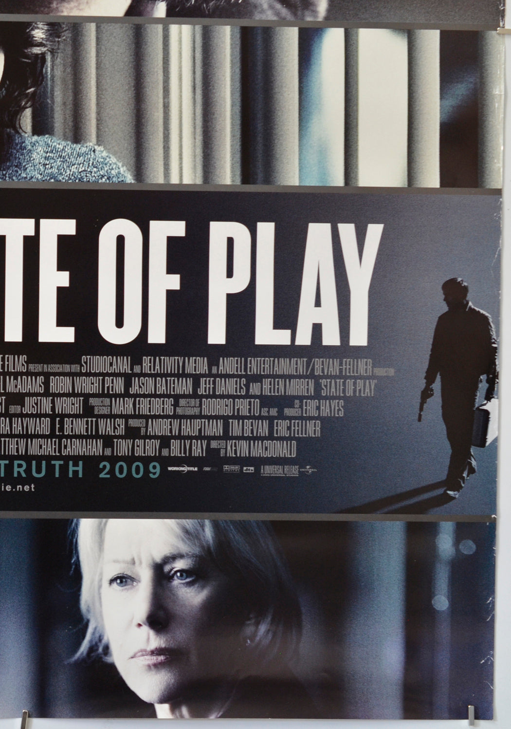 State Of Play (Bottom Right) Cinema One Sheet Movie Poster 