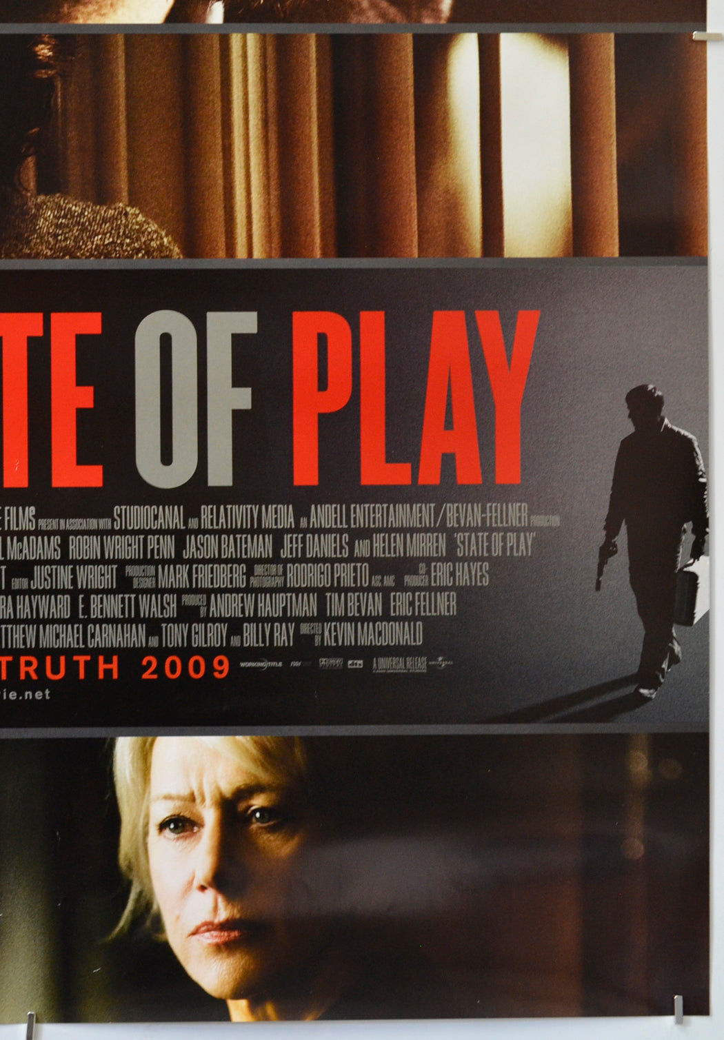 State Of Play (Bottom Right) Cinema One Sheet Movie Poster 