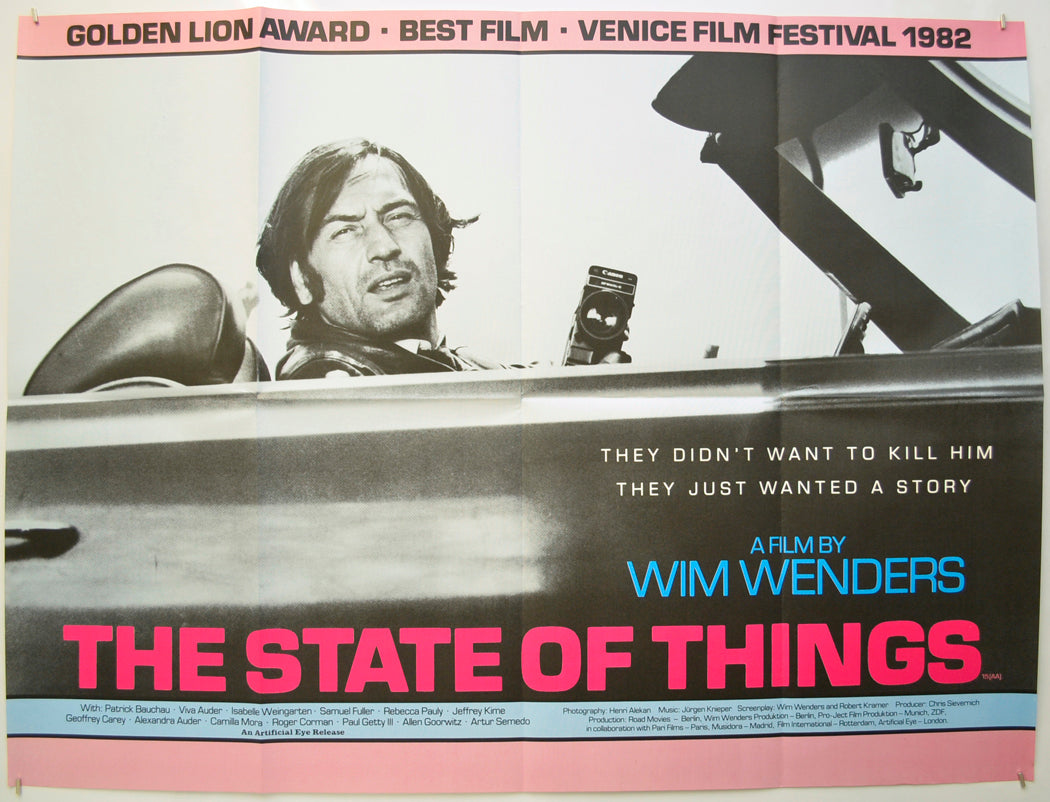 The State Of Things (a.k.a. Der Stand der Dinge) Original Quad Poster - Film Poster - Movie Poster