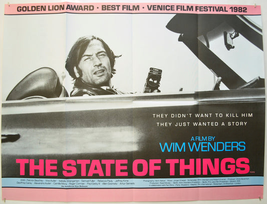 The State Of Things (a.k.a. Der Stand der Dinge) Original Quad Poster - Film Poster - Movie Poster