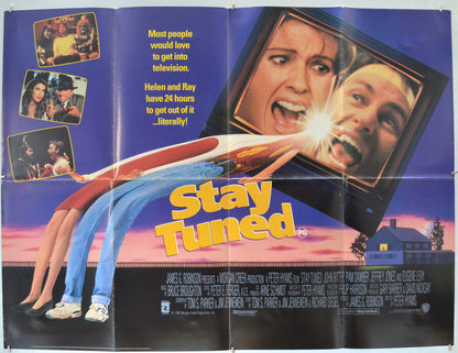 Stay Tuned Original Quad Poster - Film Poster - Movie Poster  