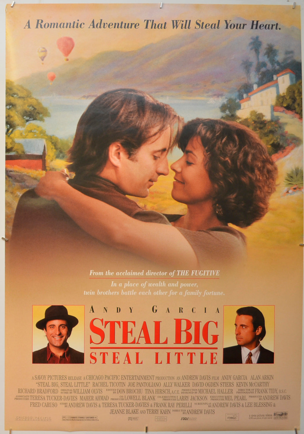 Steal Big, Steal Little Original One Sheet Poster - Film Poster - Movie Poster