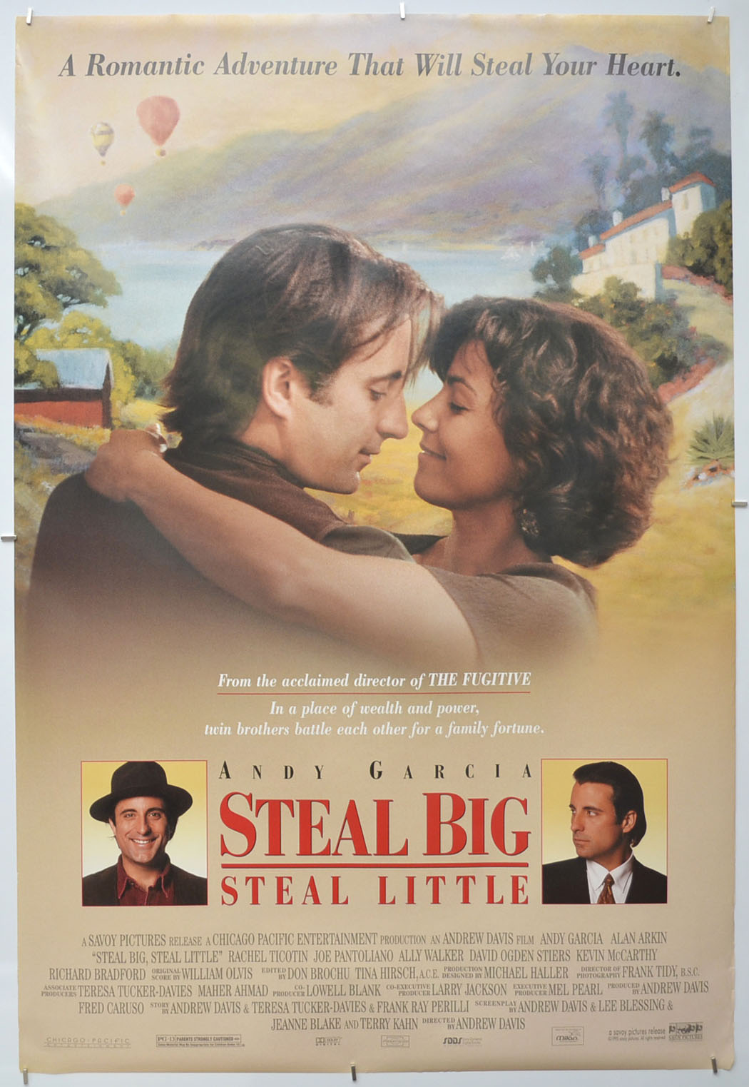 Steal Big, Steal Little  Original One Sheet Poster - Film Poster - Movie Poster