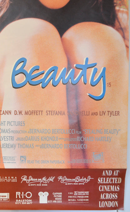 STEALING BEAUTY (Bottom Right) Cinema 4 Sheet Movie Poster 