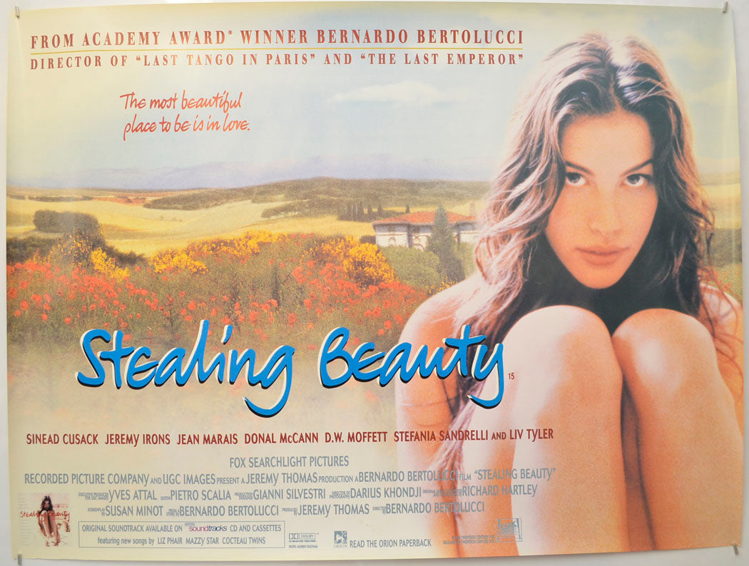 Stealing Beauty Original Quad Poster - Film Poster - Movie Poster