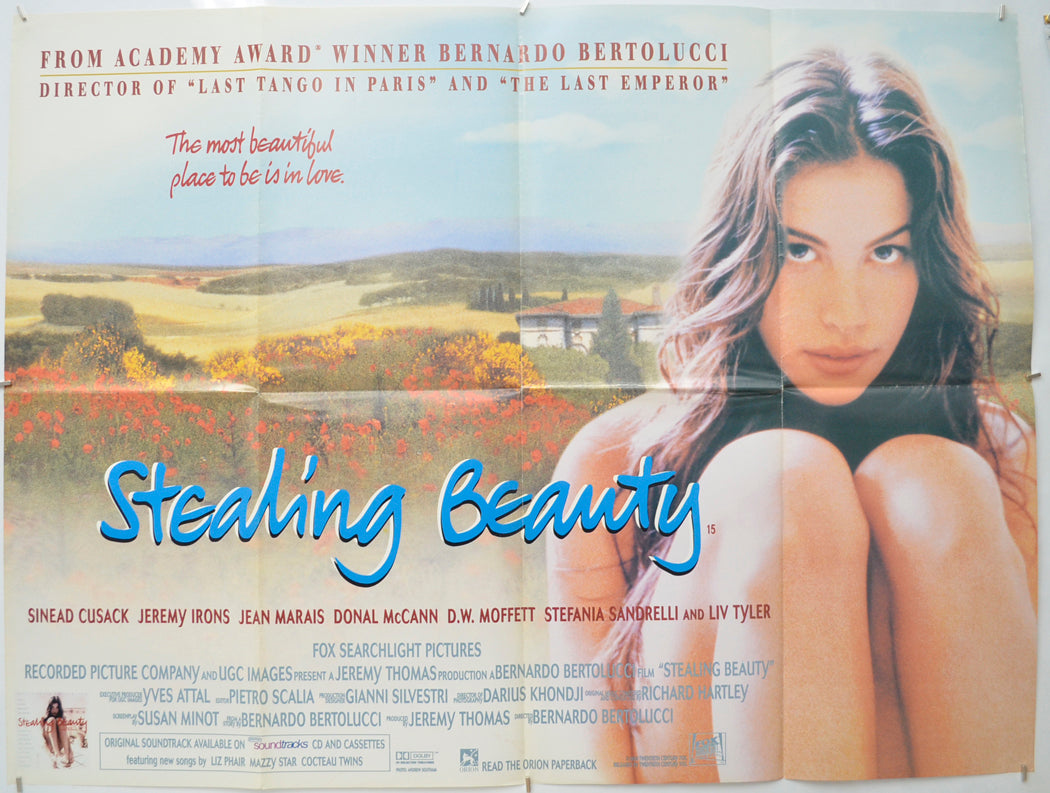 Stealing Beauty Original Quad Poster - Film Poster - Movie Poster  