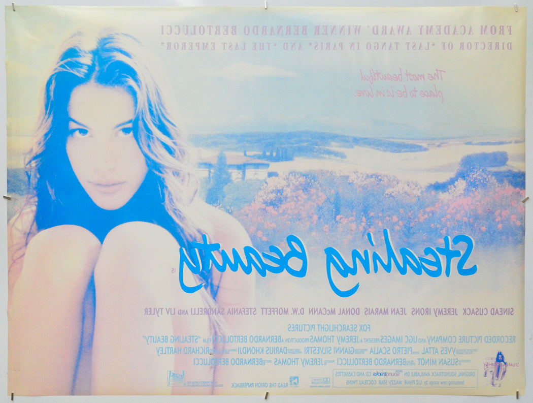 Stealing Beauty (Back) Cinema Quad Movie Poster 
