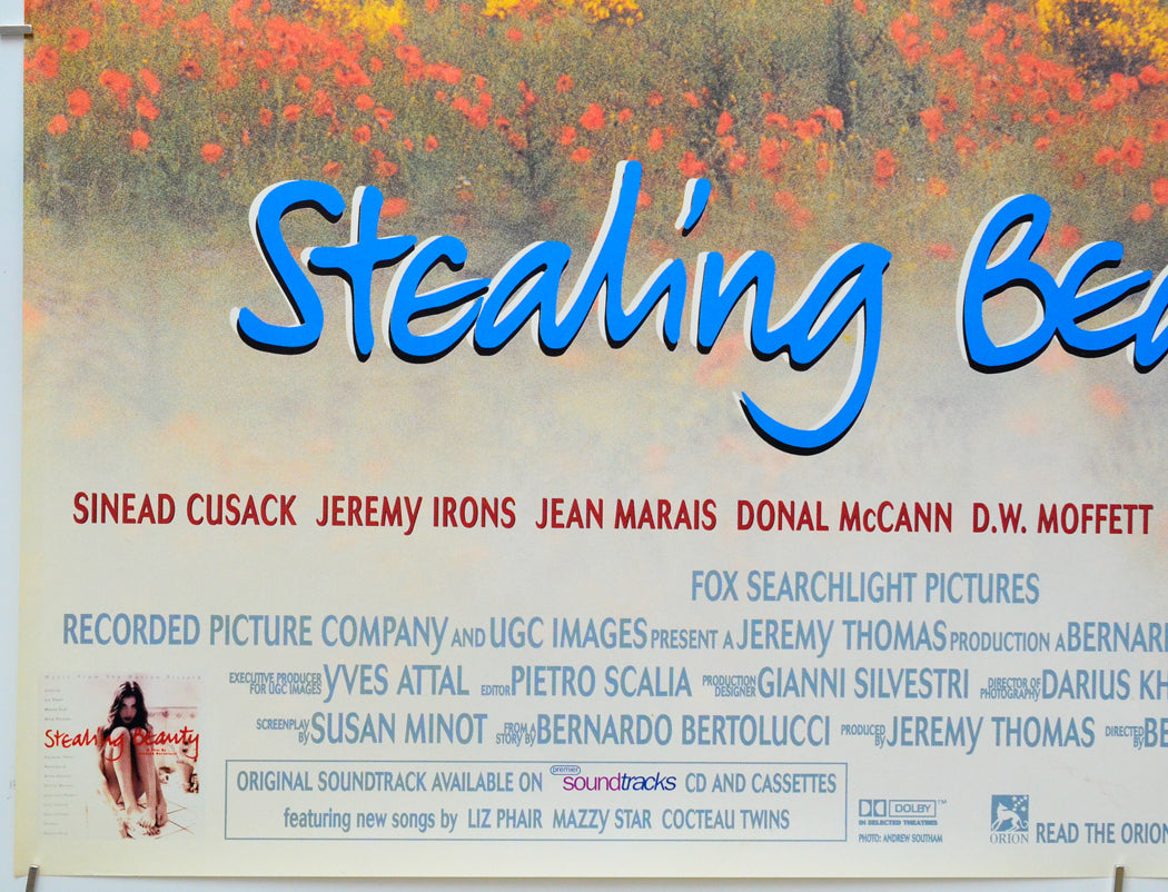 Stealing Beauty (Bottom Left) Cinema Quad Movie Poster 