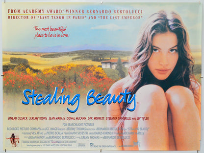 Stealing Beauty - Original Quad Poster - Film Poster - Movie Poster