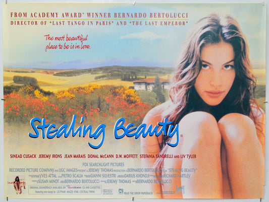 Stealing Beauty - Original Quad Poster - Film Poster - Movie Poster