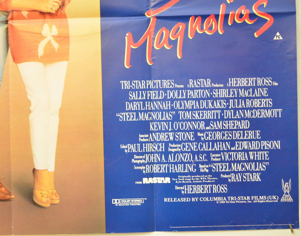 STEEL MAGNOLIAS (Bottom Right) Cinema Quad Movie Poster 