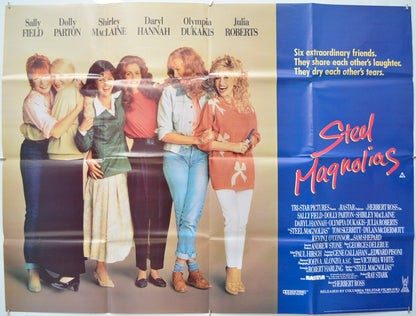 Steel Magnolias  Original Quad Movie Poster  