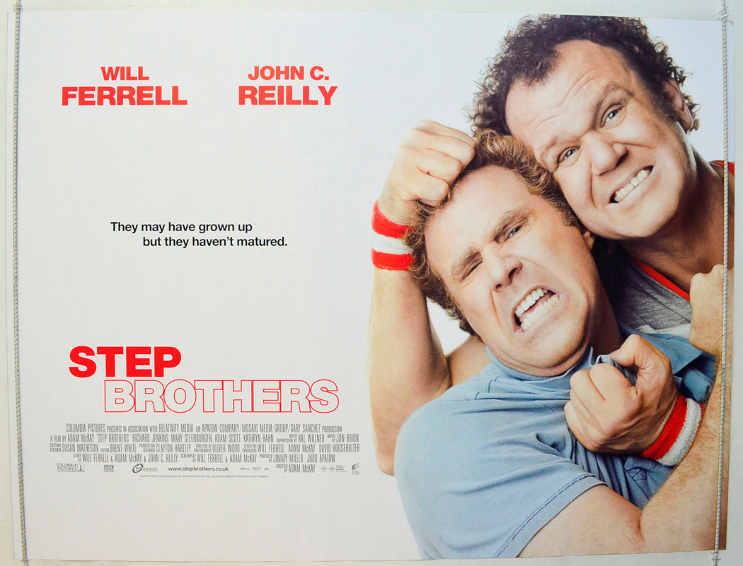 Step Brothers Original British Quad Poster - Film Poster - Movie Poster 