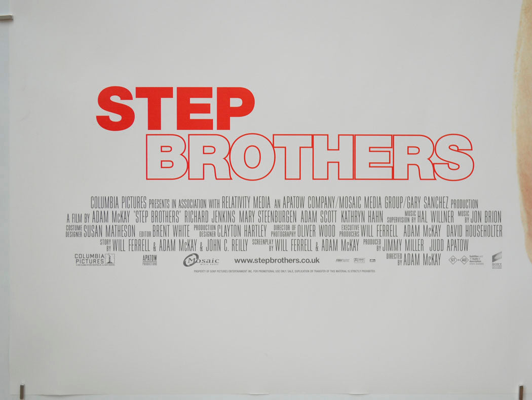 STEP BROTHERS (Bottom Left) Cinema Quad Movie Poster 