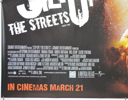 STEP UP 2 - THE STREETS (Bottom Left) Cinema Quad Movie Poster 