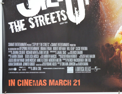 STEP UP 2 - THE STREETS (Bottom Left) Cinema Quad Movie Poster 