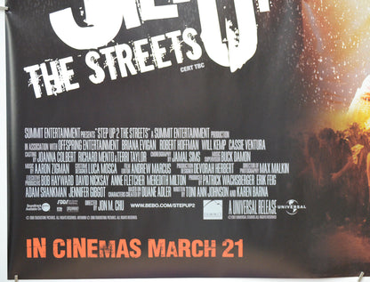 STEP UP 2 - THE STREETS (Bottom Left) Cinema Quad Movie Poster 