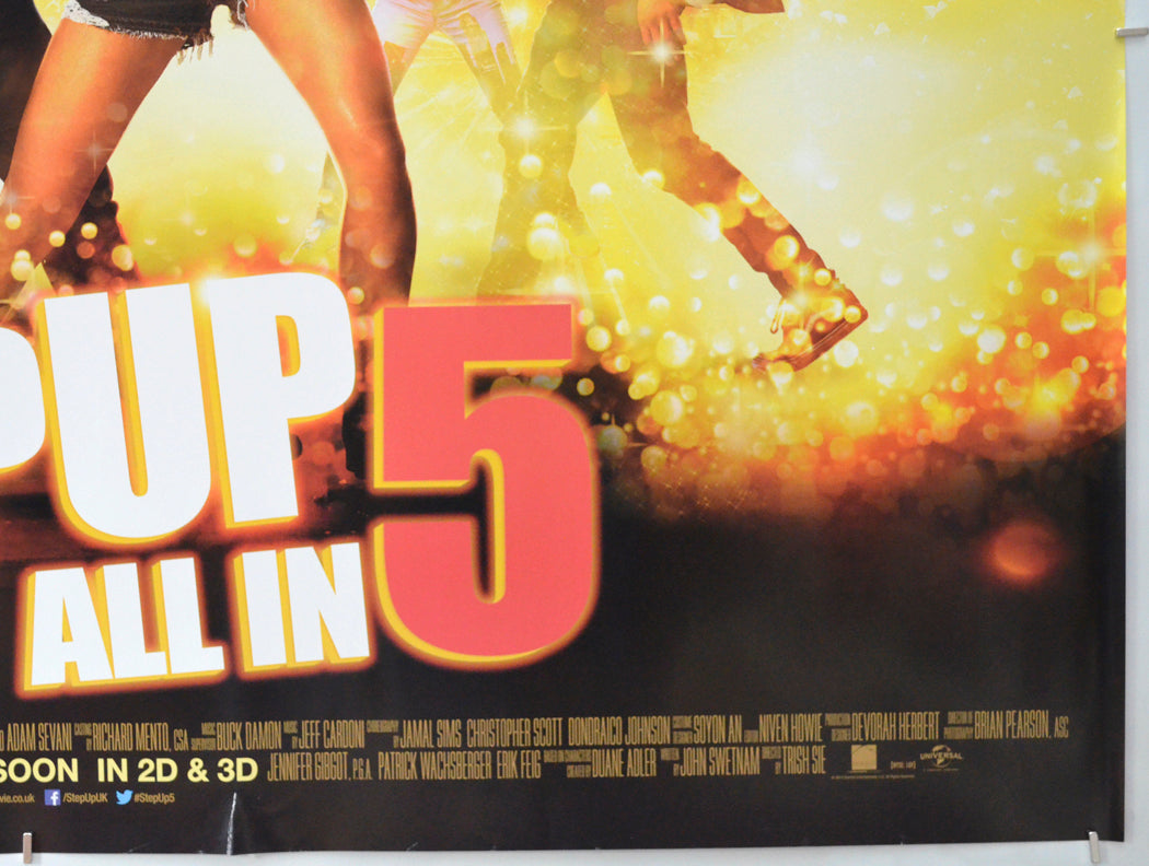 STEP UP 5 : ALL IN (Bottom Right) Cinema Quad Movie Poster 