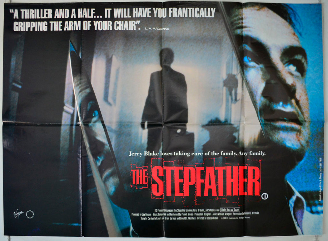 The Stepfather Original British Quad Poster - Movie Poster