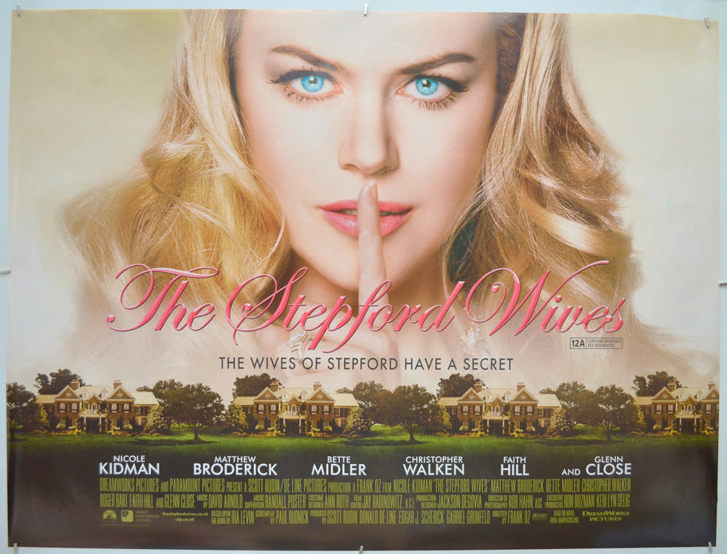 The Stepford Wives Original Quad Poster - Film Poster - Movie Poster