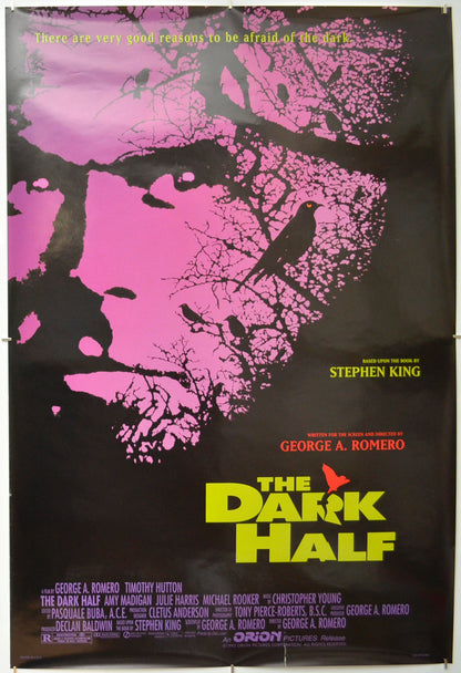 Stephen King's : The Dark Half Original One Sheet Poster - Film Poster - Movie Poster