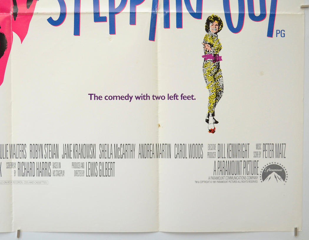 STEPPING OUT (Bottom Right) Cinema Quad Movie Poster 