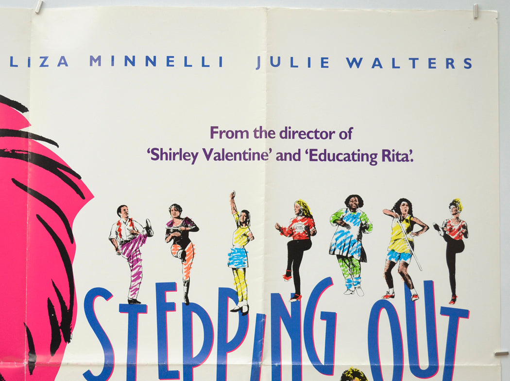 STEPPING OUT (Top Right) Cinema Quad Movie Poster 