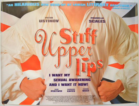 Stiff Upper Lips Original Quad Poster - Film Poster - Movie Poster