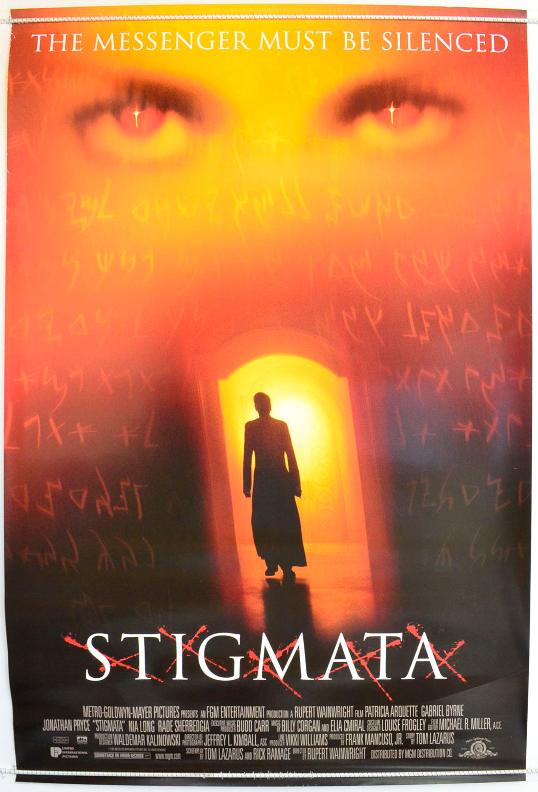 Stigmata Original One Sheet Poster - Film Poster - Movie Poster 