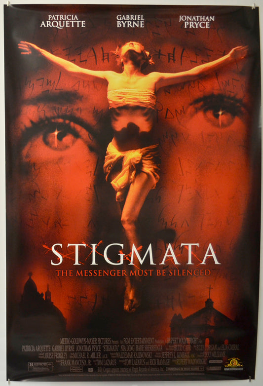 Stigmata  Original One Sheet Poster - Film Poster - Movie Poster