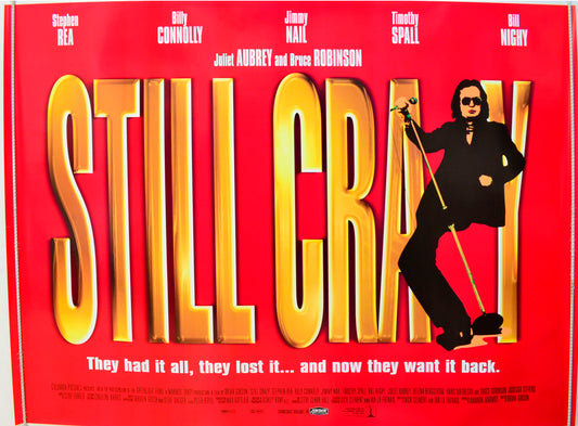 Still Crazy  Original British Quad Poster - Film Poster - Movie Poster