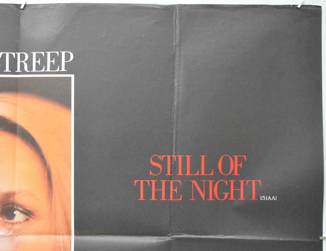 STILL OF THE NIGHT (Top Right) Cinema Quad Movie Poster 