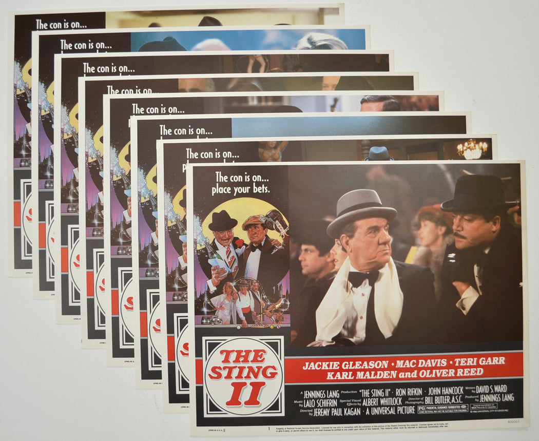 THE STING II (Full View) Cinema Set of Lobby Cards  