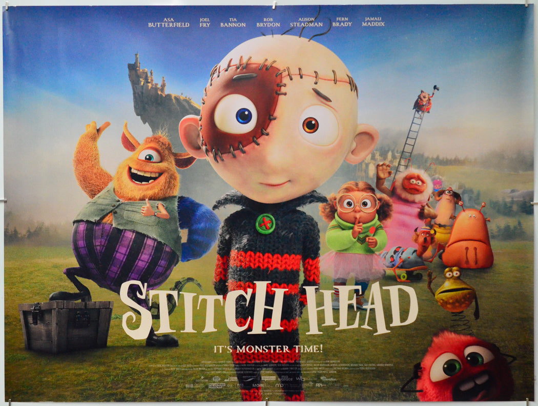 Stitch Head - Original Quad Poster - Film Poster - Movie Poster