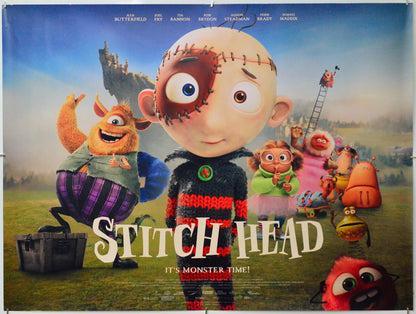 Stitch Head - Original Quad Poster - Film Poster - Movie Poster