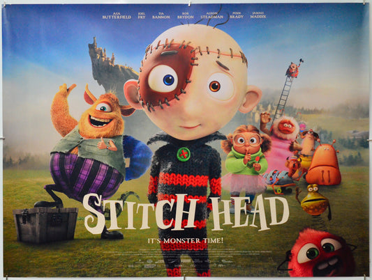 Stitch Head - Original Quad Poster - Film Poster - Movie Poster