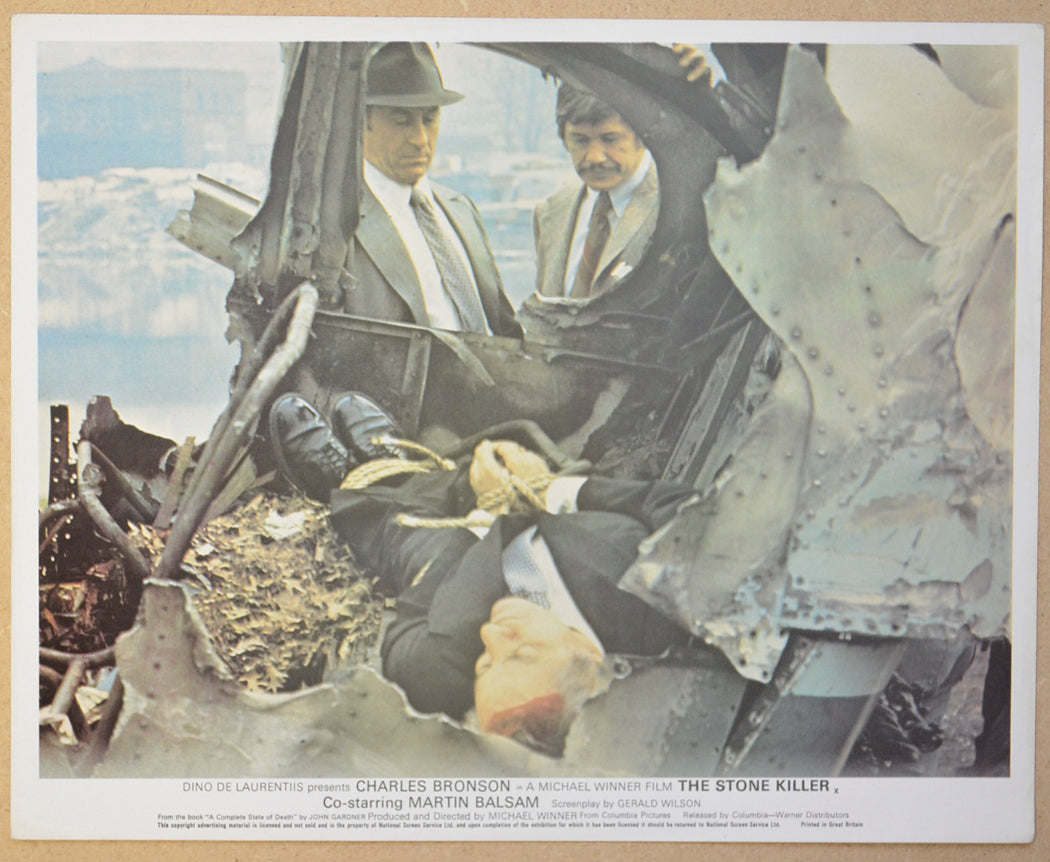 THE STONE KILLER (Card 2) Cinema Colour FOH Stills / Lobby Cards 