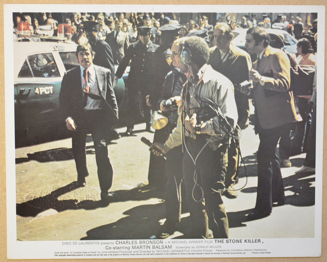 THE STONE KILLER (Card 4) Cinema Colour FOH Stills / Lobby Cards 