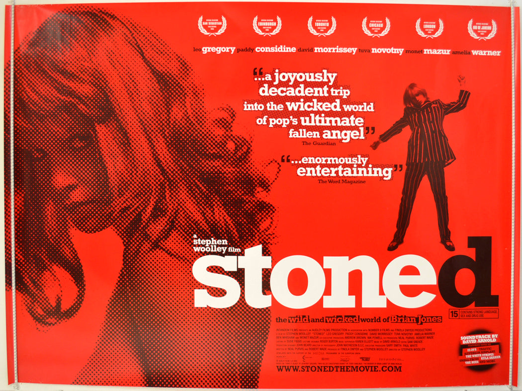 Stoned  Original Quad Poster - Film Poster - Movie Poster