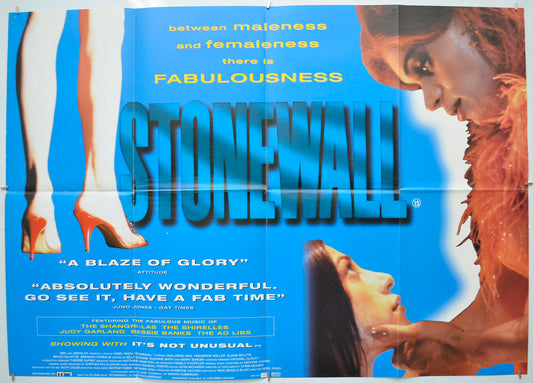 Stonewall Original Quad Poster - Film Poster - Movie Poster  