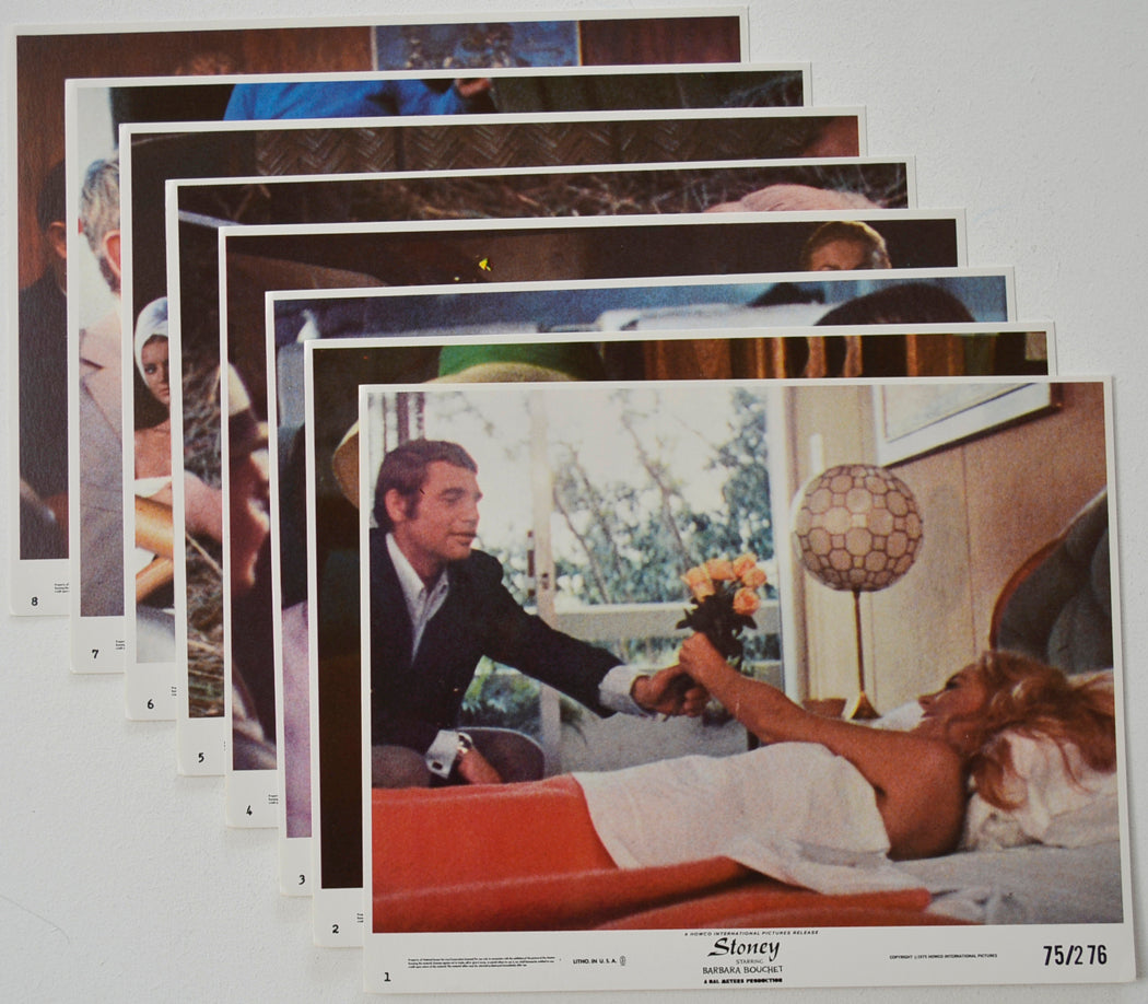 STONEY (Full View) Cinema Set of Colour FOH Stills / Lobby Cards  