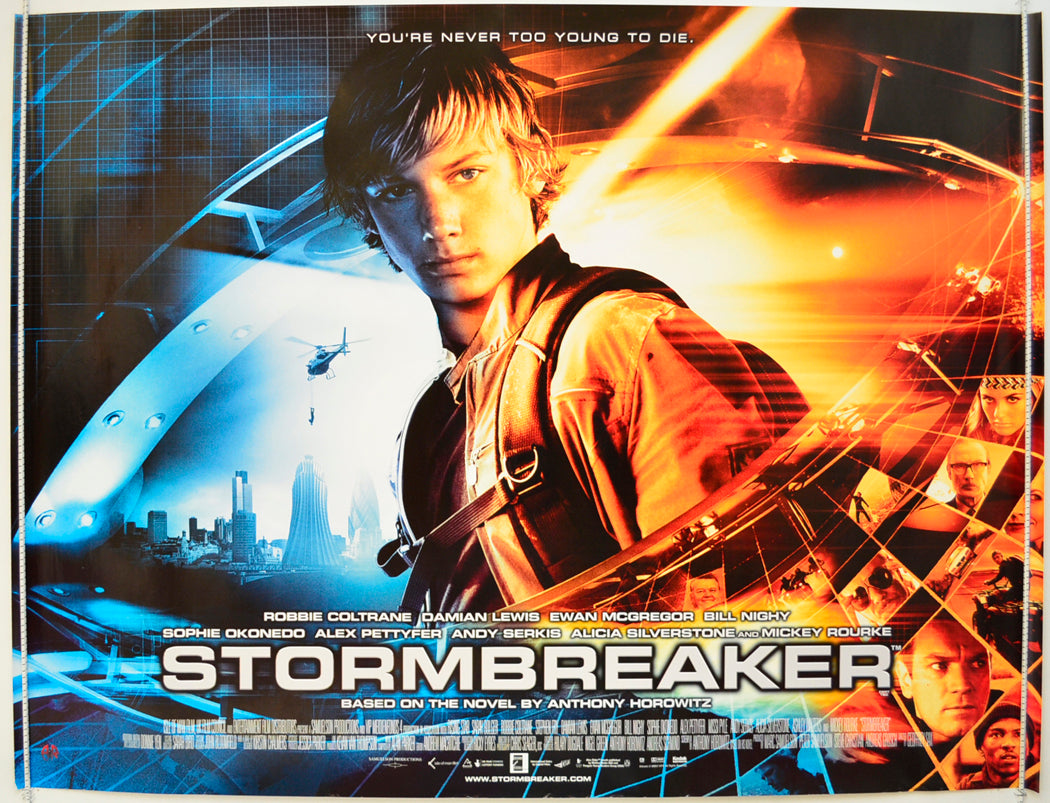 Stormbreaker Original Quad Poster - Film Poster - Movie Poster  