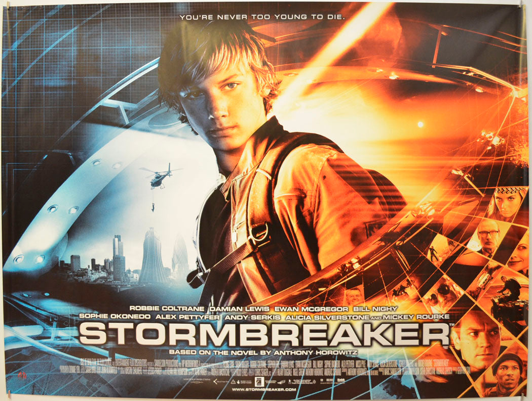 Stormbreaker Original Quad Poster - Film Poster - Movie Poster