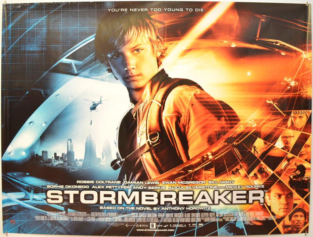 Stormbreaker Original Quad Poster - Film Poster - Movie Poster