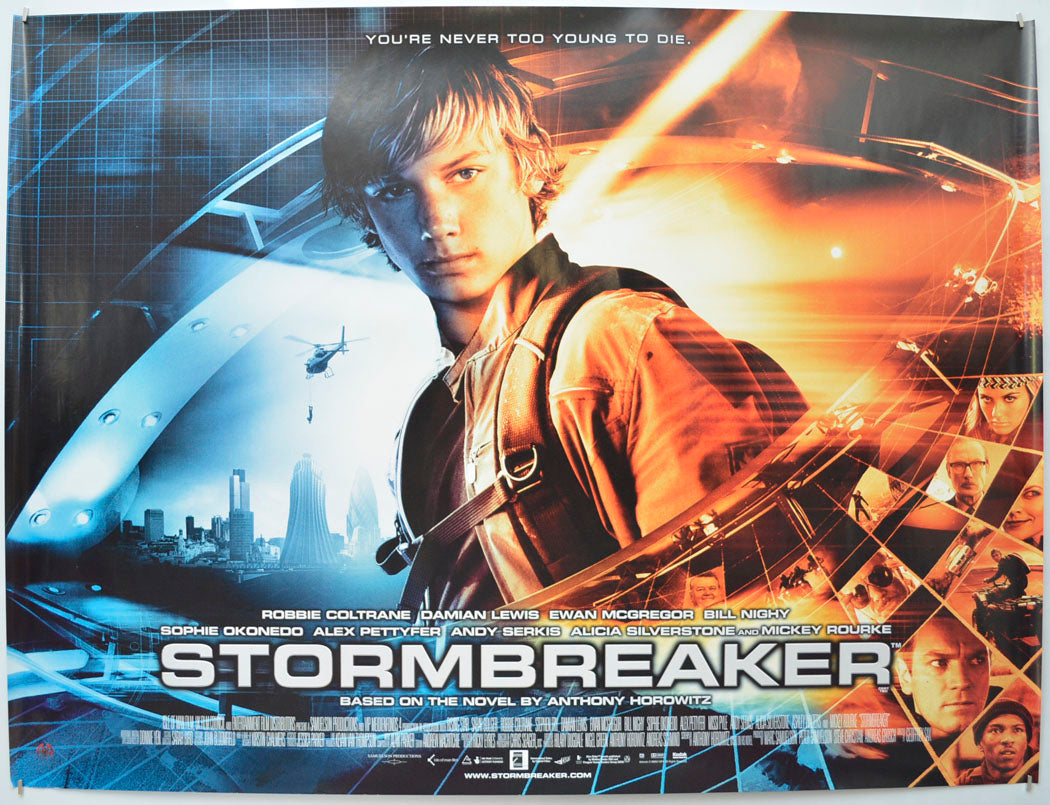 Stormbreaker Original Quad Poster - Film Poster - Movie Poster