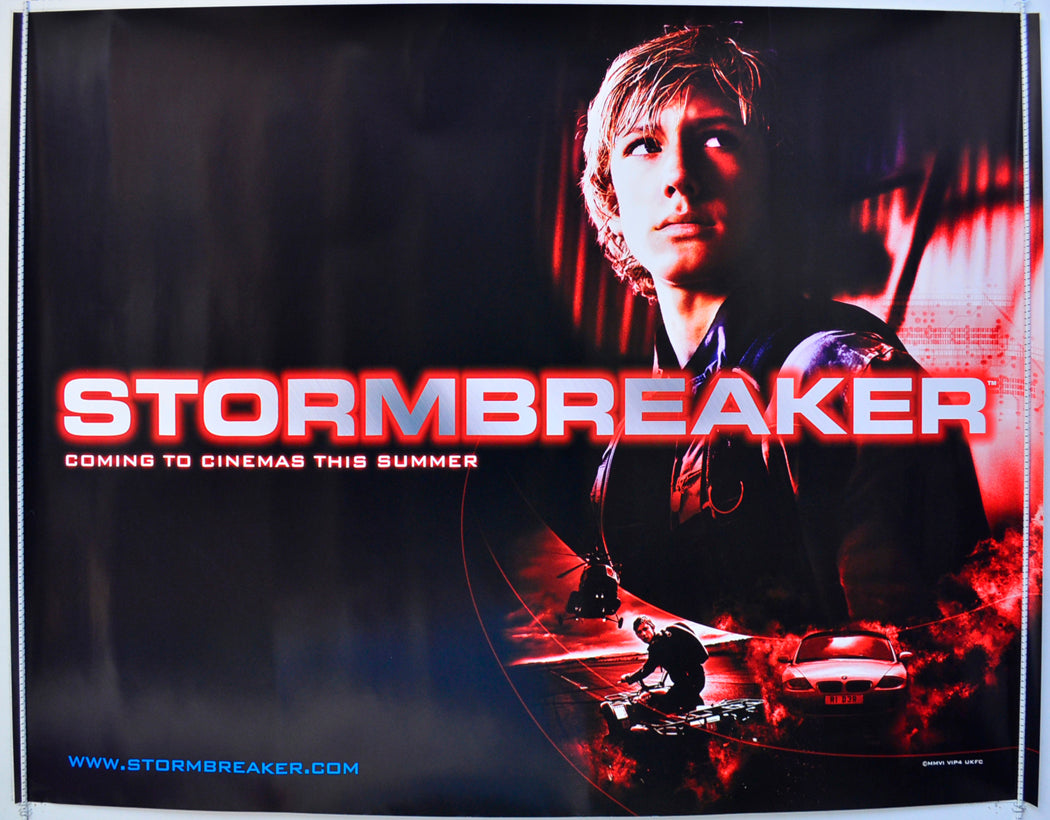 Stormbreaker  Original British Quad Poster - Film Poster - Movie Poster 